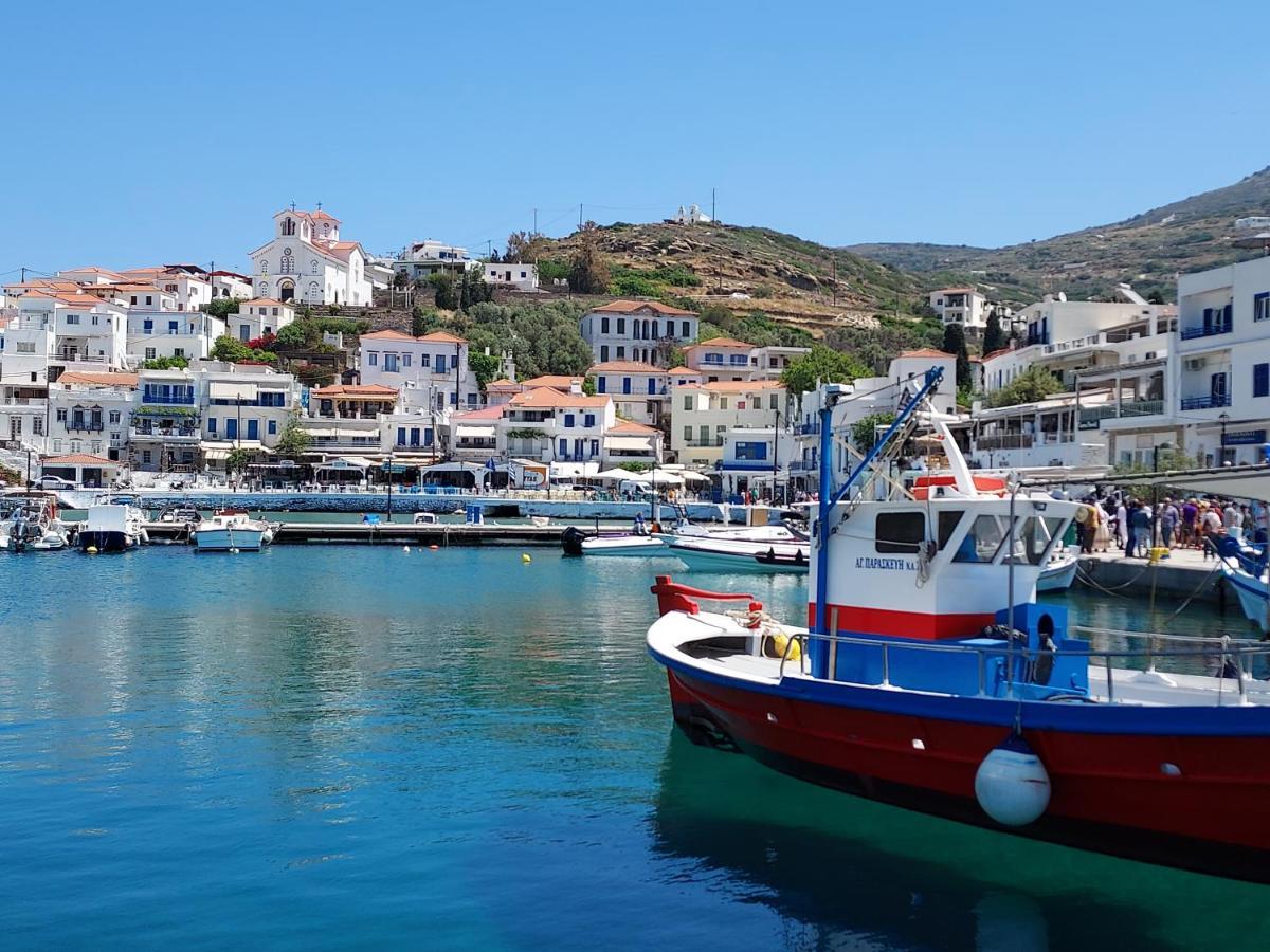 Villa Arni Andros - Βίλα Αρνη باتسي المظهر الخارجي الصورة